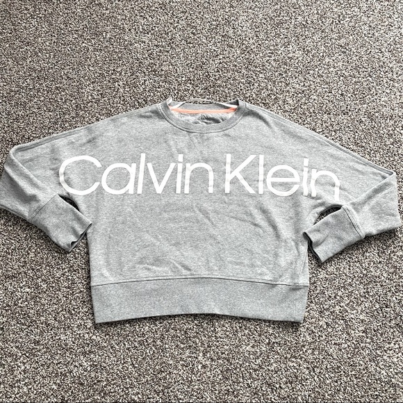 Calvin Klein Tops - Calvin Klein Logo Spellout Crewneck Sweatshirt